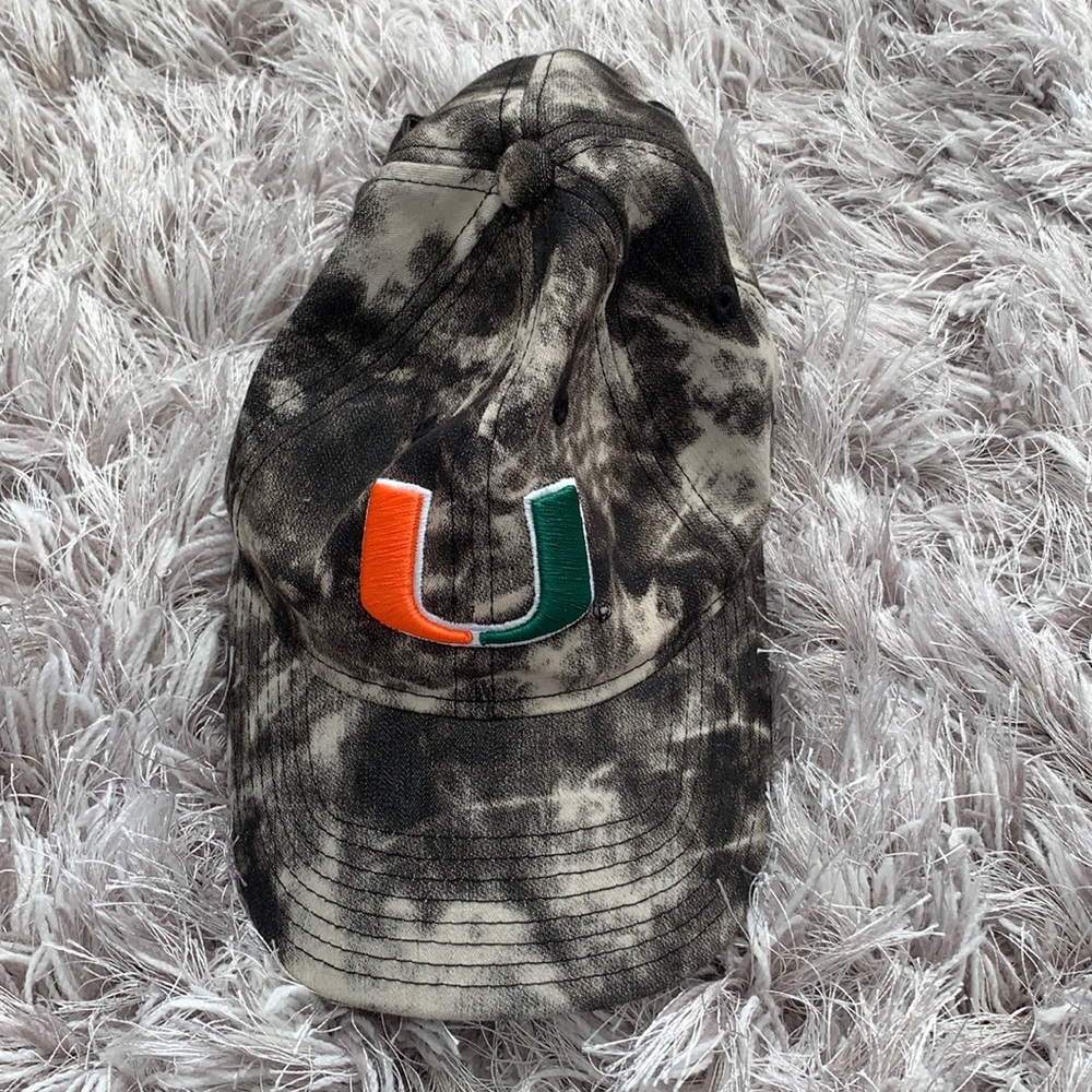 University of Miami Bleached Hat by Adidas